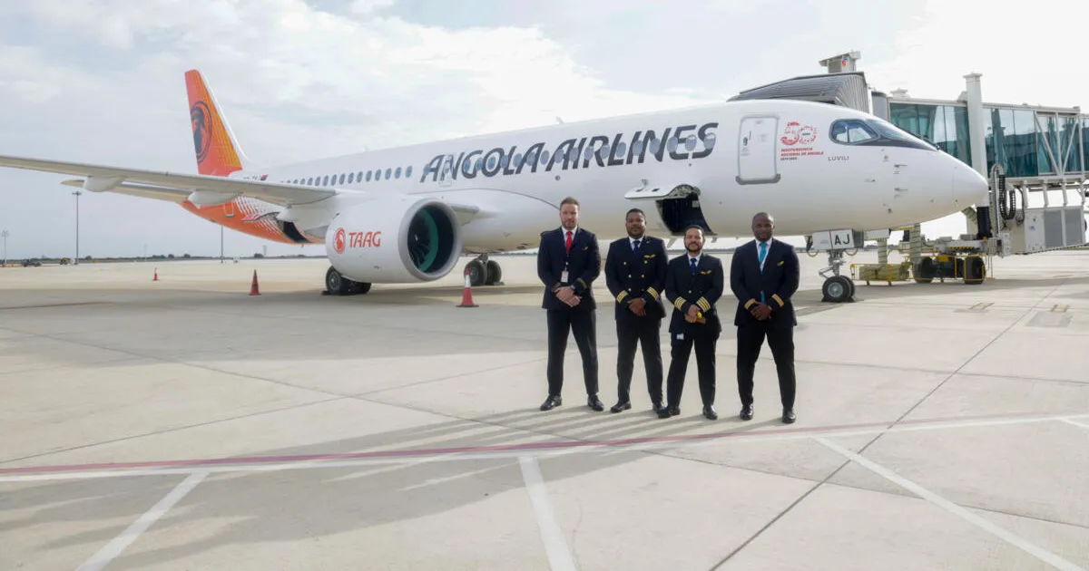 TAAG recebe mais um dos Airbus A220-300 encomendados em 2023