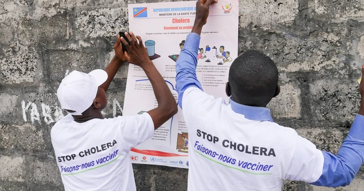 RDC: Epidemia de cólera imparável e já atinge 20 das 26 províncias congolesas, incluindo na fronteira com Angola