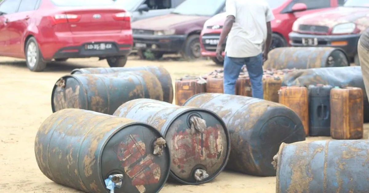 Cabinda: SIC apreende mais de 20 mil litros de combustível e detém dois homens