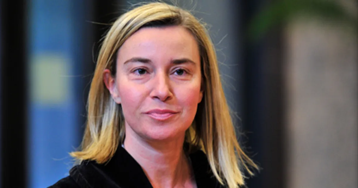 Ex-vice-presidente da Comissão Europeia Federica Mogherini detida por suspeita de fraude