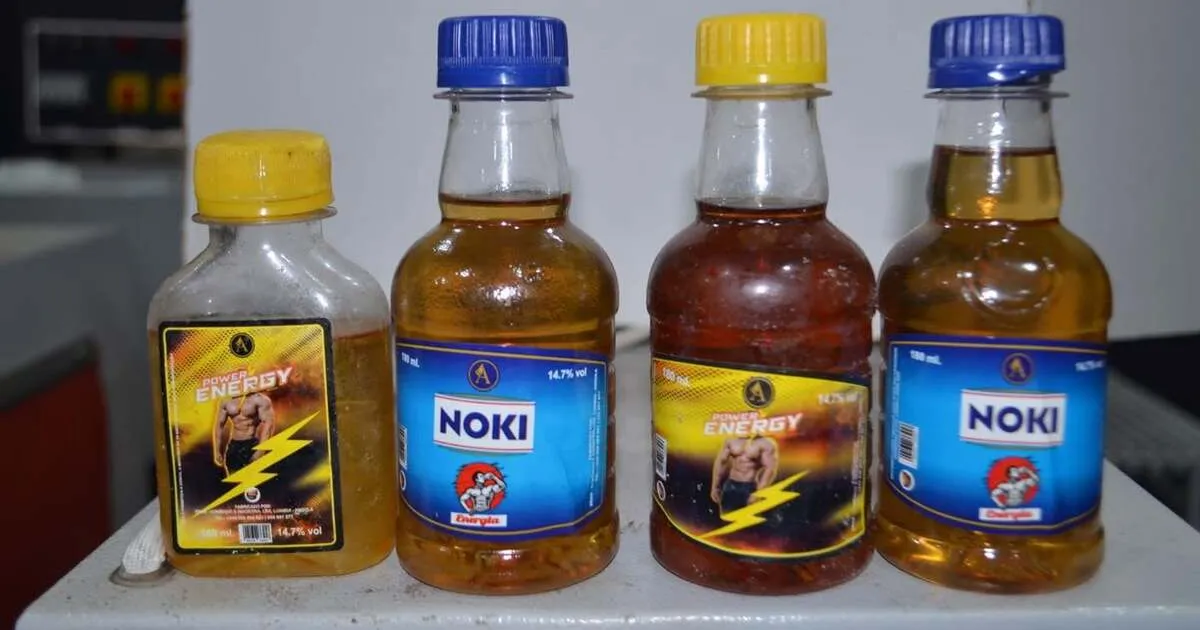 Cacuaco: Desmantelada fábrica que produzia whisky "Power Energy" e "Noki" com ingredientes fora de prazo e apreendidos milhares de pacotinhos e garrafas