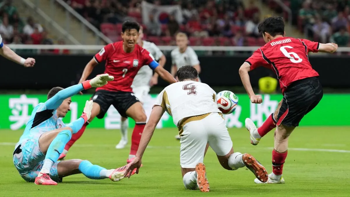 Mundial 2026: "Torres checas" abatidas pelo engenho criativo sul-coreano (2-1)