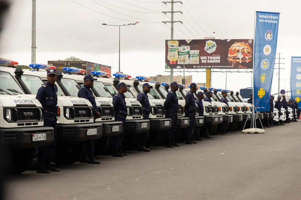Polícia Nacional em Luanda reforçada com mais de 100 meios operacionais para "policiamento de proximidade"