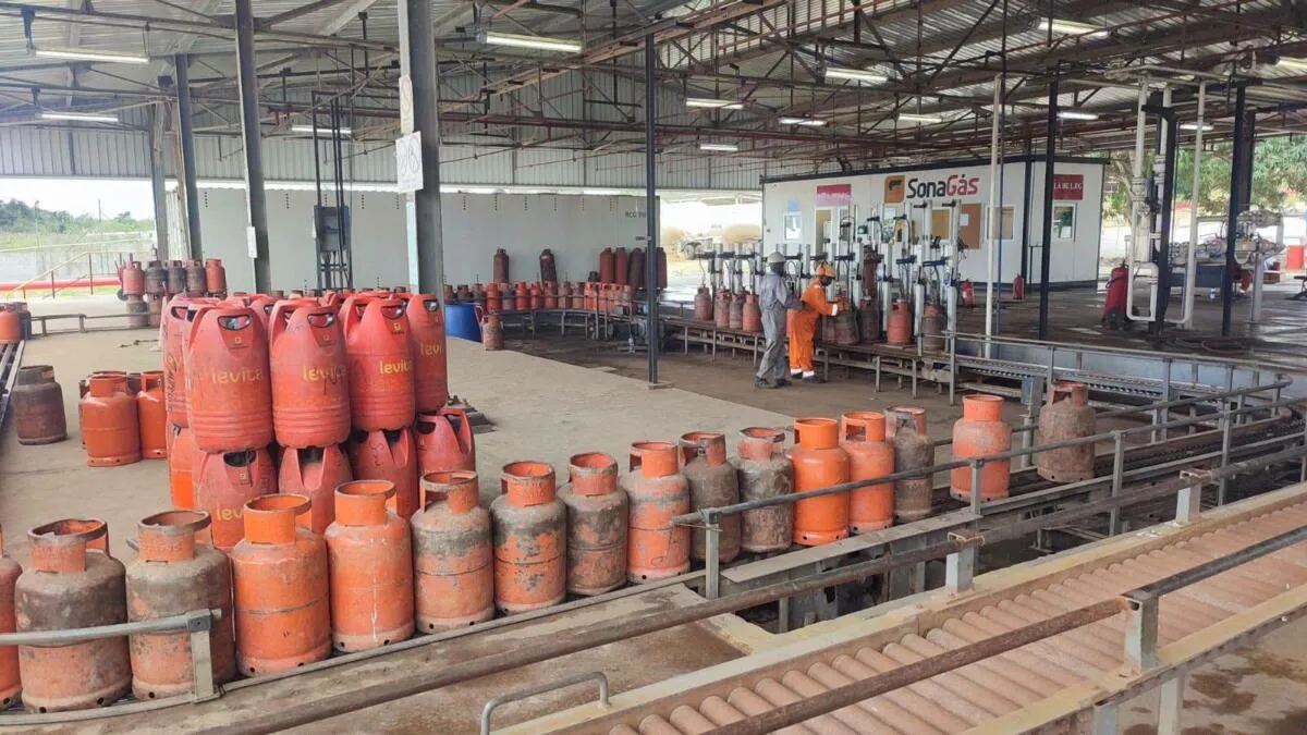 Cabinda: Sonagás reforça capacidade de produção de gás de cozinha para pôr fim à escassez no mercado local