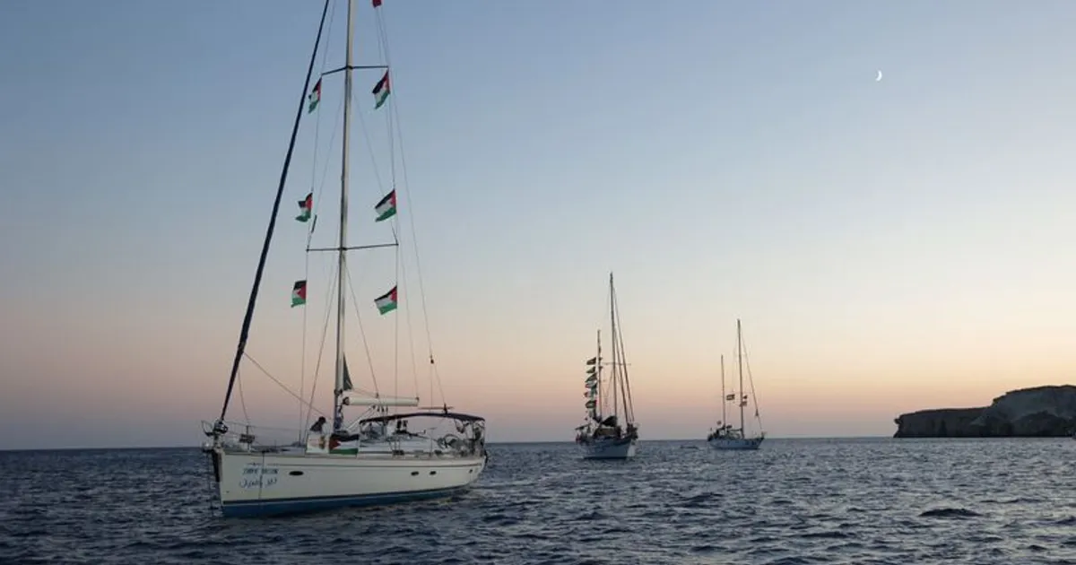 Médio Oriente: Israel interceptou 39 navios da flotilha humanitária que navega para Gaza