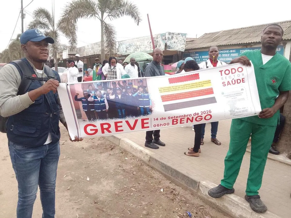 Mais de 650 enfermeiros do Bengo estão em greve para exigir melhores condições – Governo diz ter atendido 90% dos pontos reivindicativos e considera paralisação ilegal