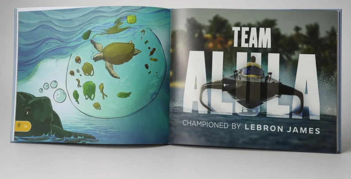 Efeitos da E1 em Angola: Team AlUla de LeBron James patrocina edição de livro infantil "Cori, a Tartaruga em Perigo"