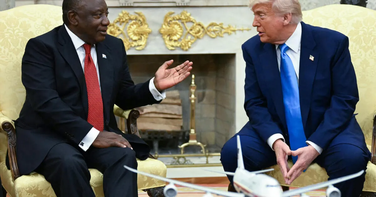 Donald Trump monta armadilha para Presidente sul-africano na Casa Branca mas Ramaphosa tinha um truque na manga