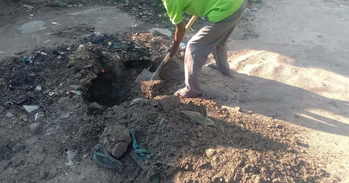 Malanje: Homem enterra corpo do irmão num quintal alegando falta de dinheiro para o funeral