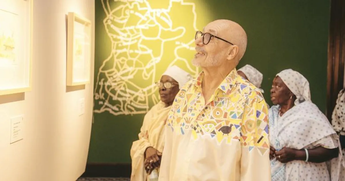Horácio Dá Mesquita: Artista é homenageado e expõe arquitectura ancestral de Angola