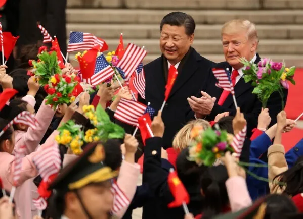 China/EUA: Trump chega a Pequim para marcar o fim do poder hegemónico global dos EUA – Xi Jinping e Donald Trump juram respeitar-se mutuamente para sempre, mas…