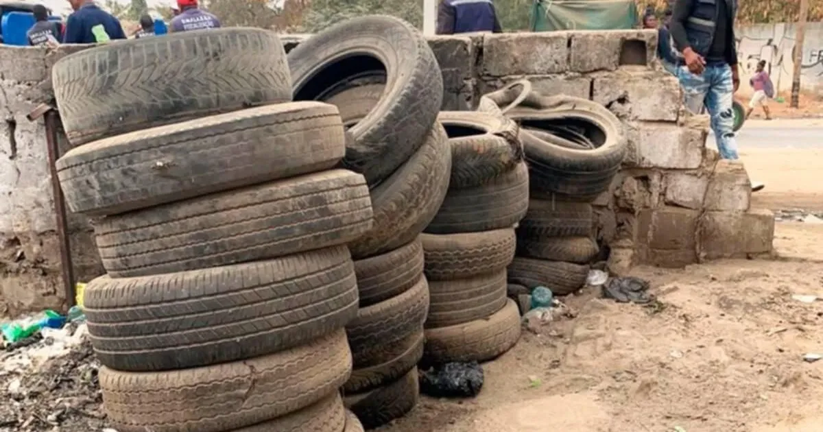 Após tumultos em Luanda, GPL ordena recolha de pneus danificados de todas as recauchutagens e em todos os municípios