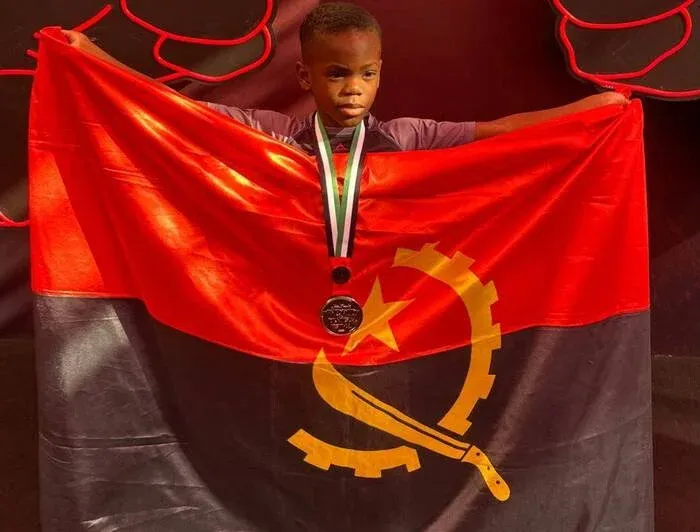 Atleta angolano de 8 anos participa na AJP TOUR de Jiu-Jitsu na África do Sul