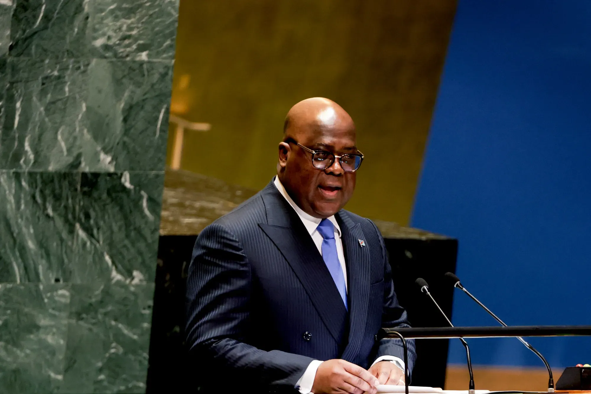 Félix Tshisekedi chega a Luanda para a Cimeira da Aliança das Nações Unidas
