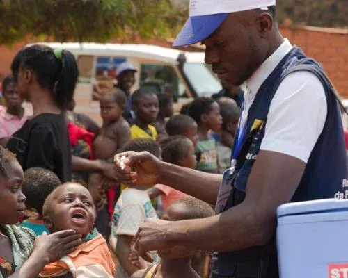 Mais de um milhão de crianças foram vacinadas contra a polio