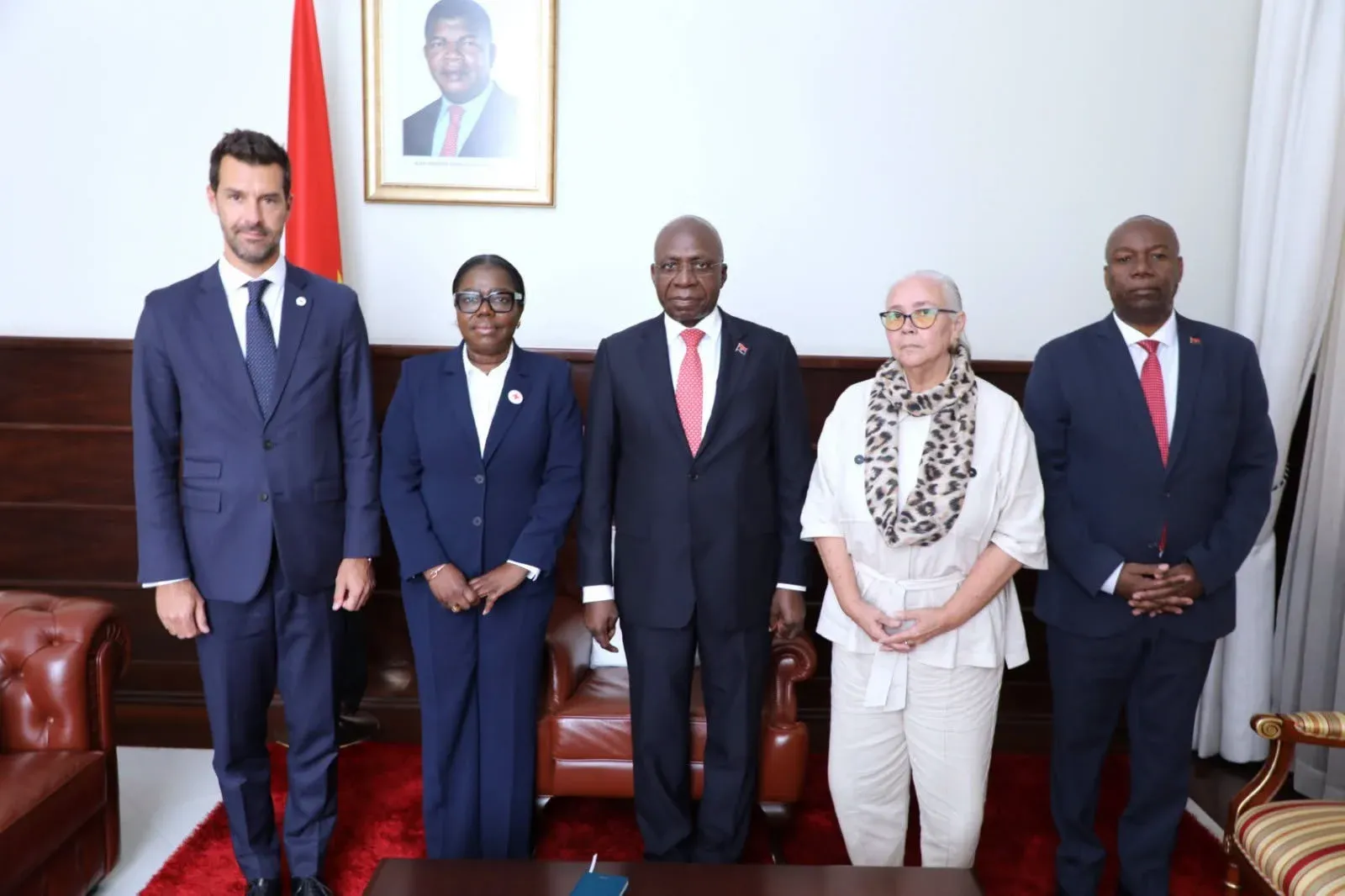 Angola e Comité Internacional da Cruz Vermelha abordam o reforço da cooperação humanitária