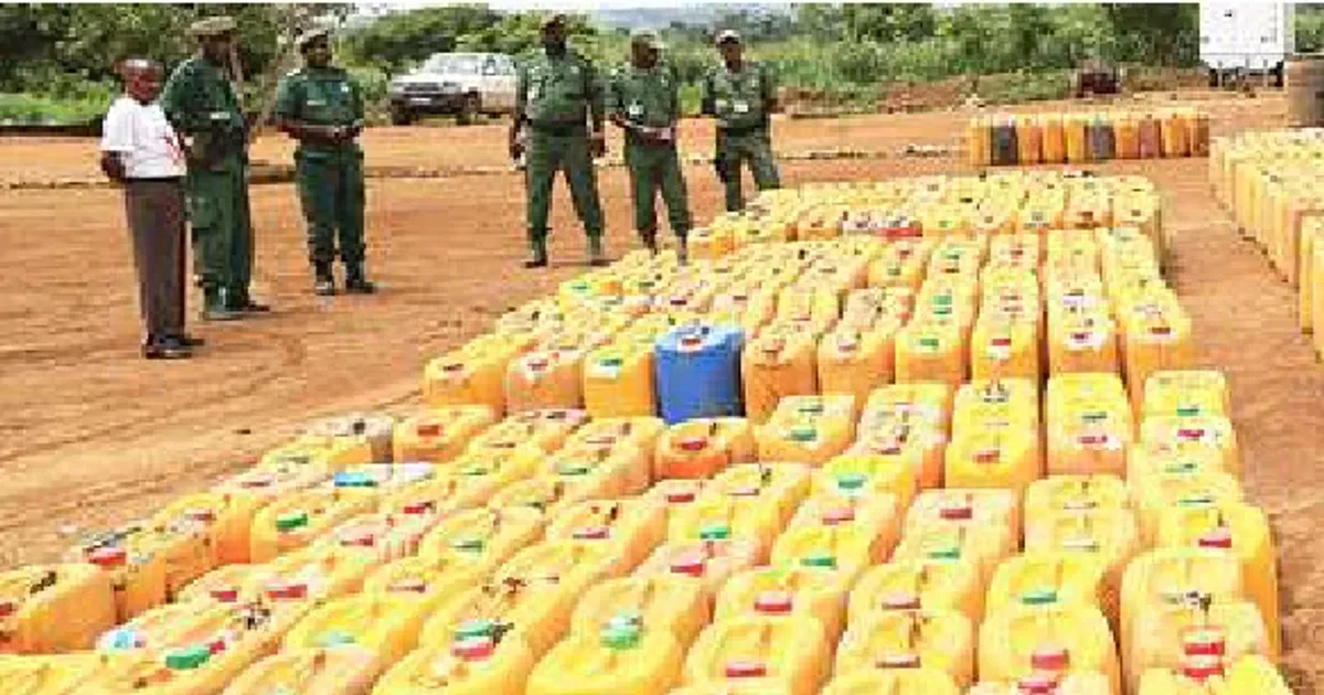 Frustrada tentativa de contrabando de mais de 4 mil litros de combustível