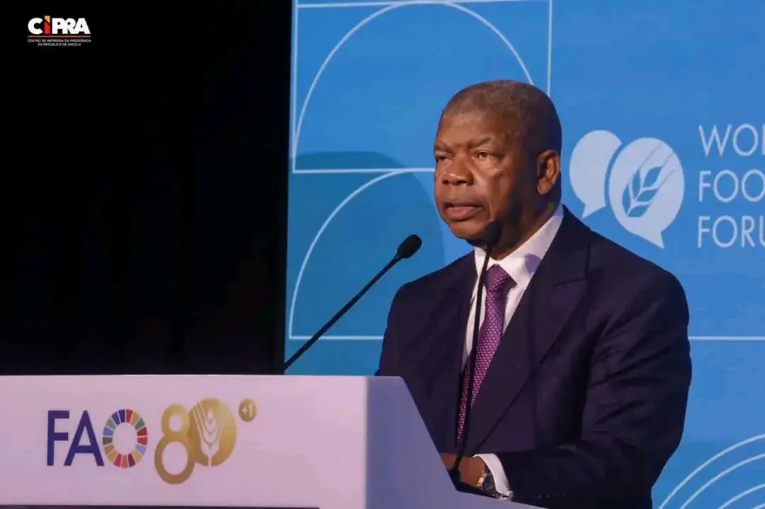 João Lourenço defende união mundial contra a fome