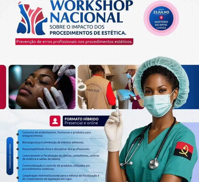 MINSA realiza amanhã workshop sobre segurança nos procedimentos estéticos