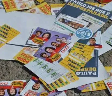 Campanha eleitoral no Brasil começou ontem