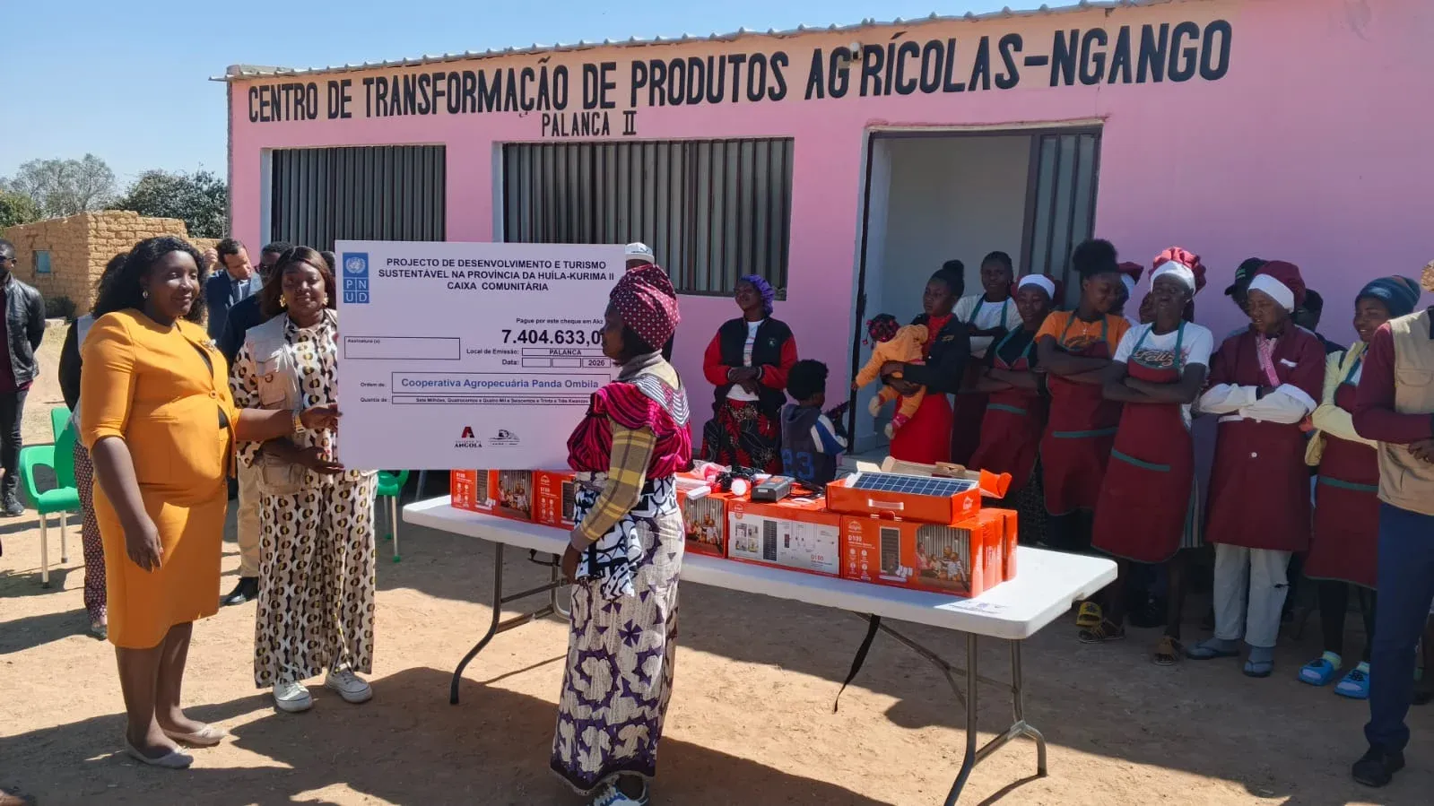 ADRA e PNUD disponibilizam mais de 7 milhões de kwanzas para apoiar camponeses de Ngango