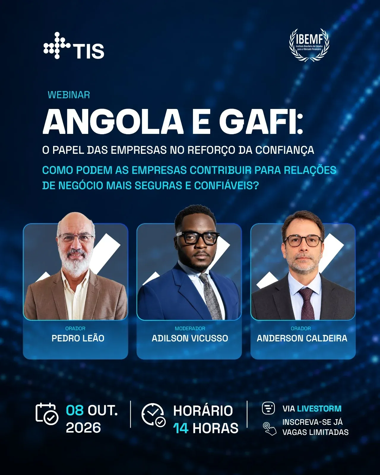 TIS promove debate sobre conformidade nas relações das empresas com bancos e investidores