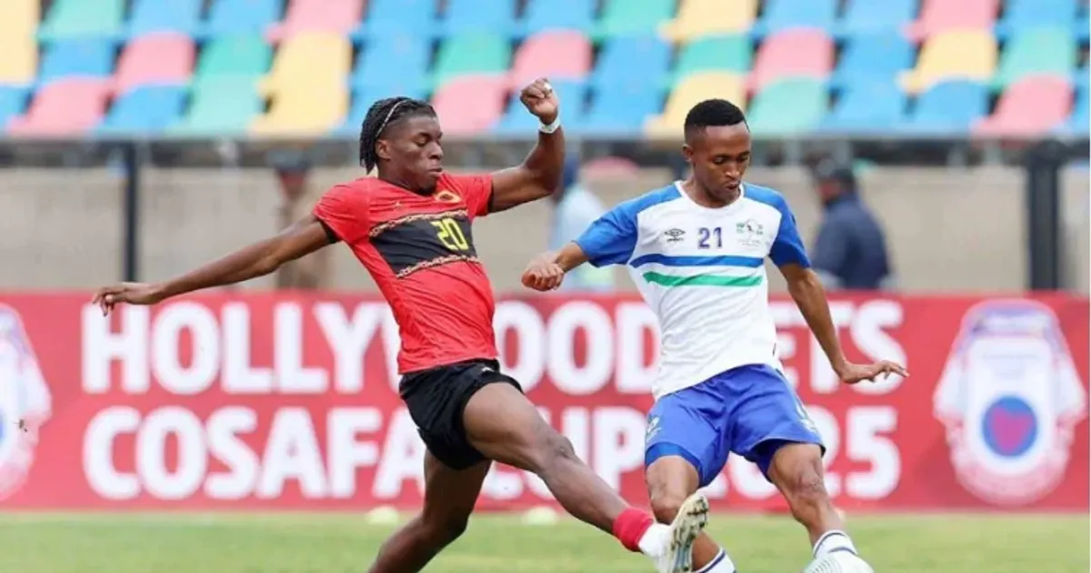 Angola “despacha” Lesotho e está a um passo das meias-finais da Taça COSAFA