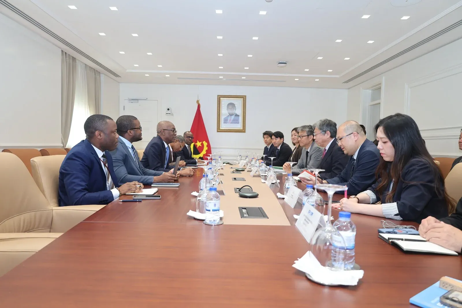 Angola e Japão analisam investimento em agricultura, energia, mineração e Corredor do Lobito em Luanda