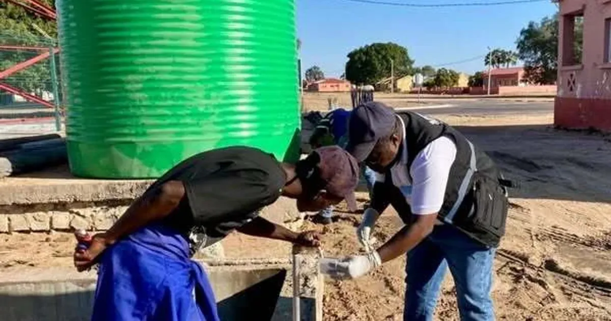 “Água Segura” reforçada no Cunene no âmbito do combate à cólera