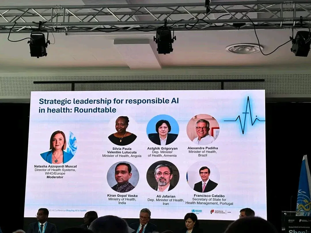 Angola marca presença no debate sobre o futuro da inteligência artificial e saúde digital