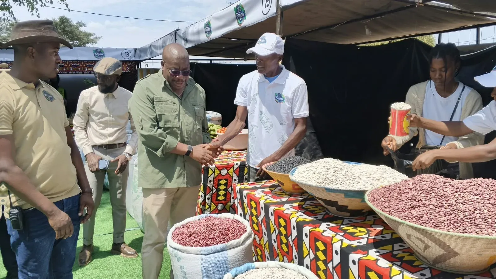 Administrador de Camucuio evidencia capacidade do município na produção de feijão
