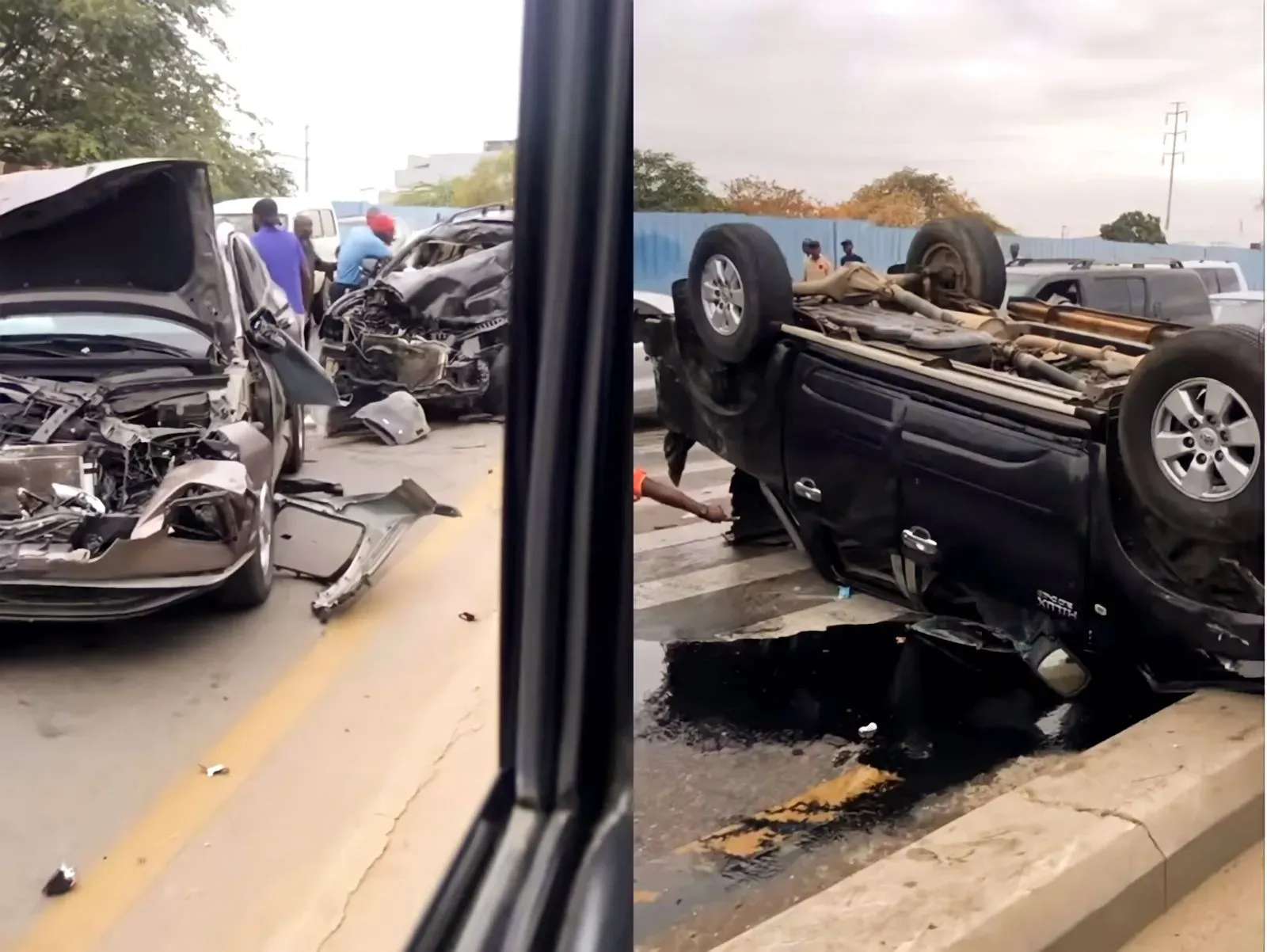 Luanda regista 9 mortos, 21 feridos e 16 acidentes de viação em 72 horas; polícia fala em excesso de velocidade e 710 multas