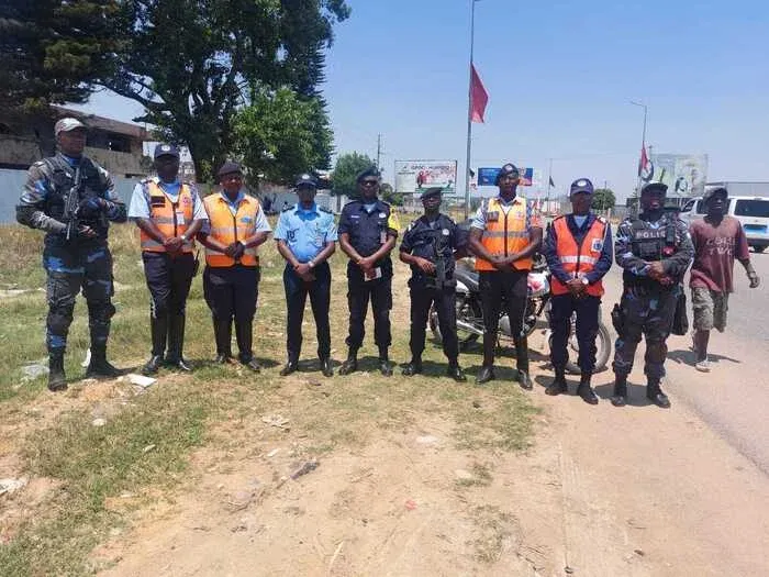 PNA intensifica fiscalização do trânsito em Benguela, Bié, Cuanza-Sul, Huambo, Huíla e Luanda para reduzir acidentes