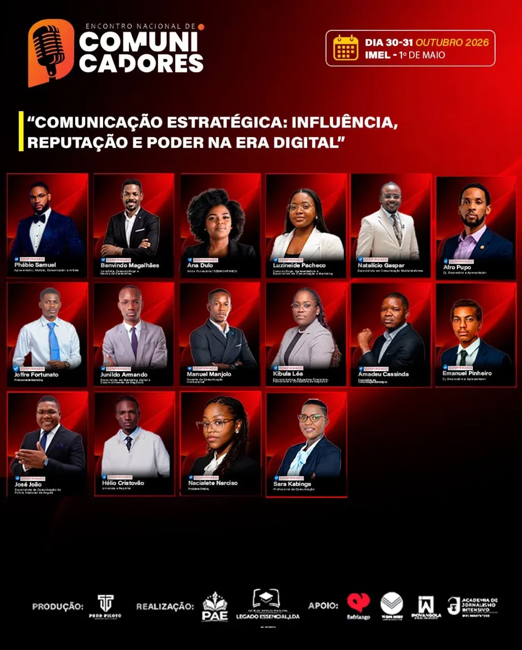 Encontro Nacional dos Comunicadores debate influência, reputação e poder na era digital