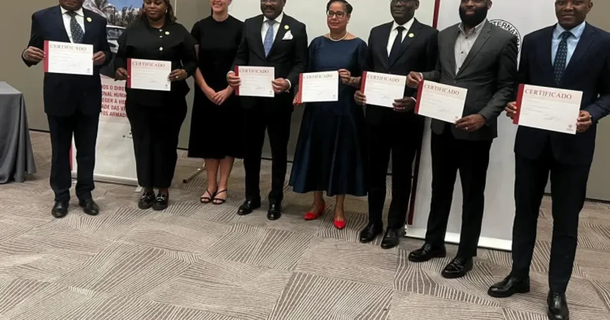 Angola reafirma compromisso com o Direito Internacional Humanitário no seminário regional em Moçambique