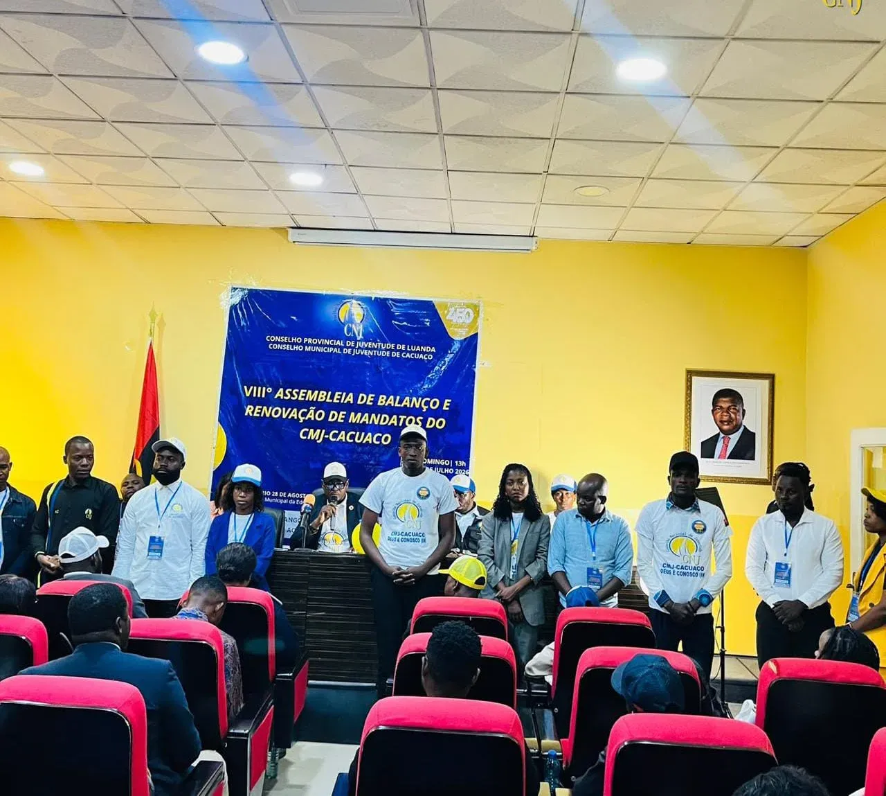 Conselho Provincial da Juventude de Luanda inicia assembleias de renovação de mandatos