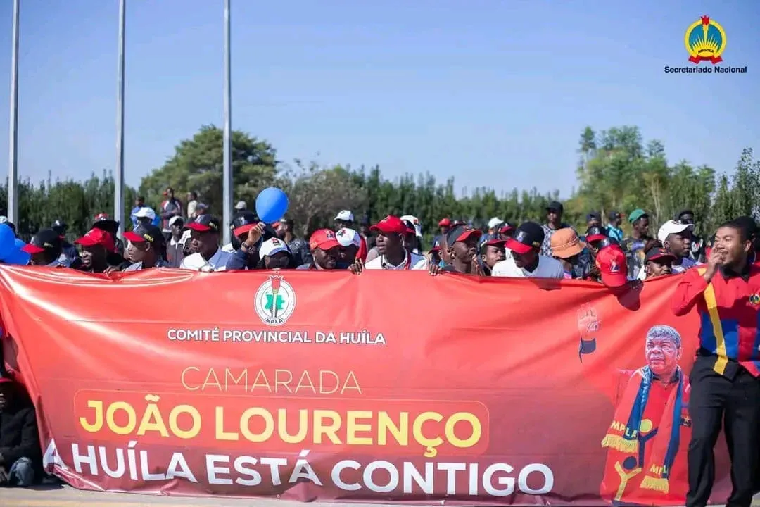 Huíla acolhe hoje acto político de massas em apoio ao líder do MPLA