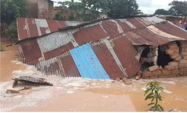 Chuvas destroem mais de 400 residências na Lunda-Sul