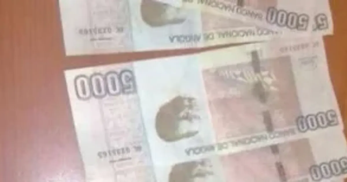 Detidos em Benguela dois cidadãos por introdução de notas falsas no mercado informal