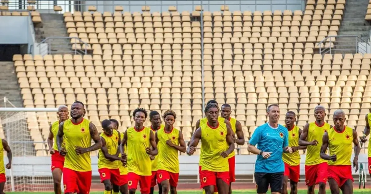 Angola cumpre último ensaio antes do embate com a Namíbia