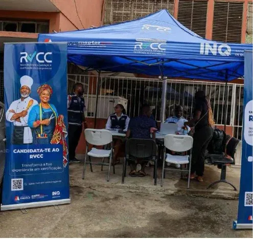 Instituto Nacional de Qualificação cadastra quinhentos cidadãos que trabalham sem formação profissional no Bié