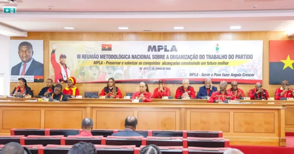 MPLA reforça estruturas e organizações de base em Reunião Metodológica Nacional