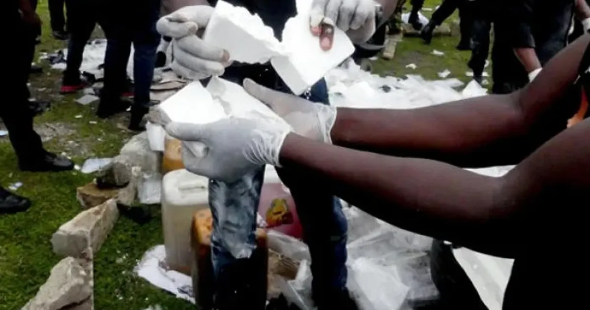 SIC incinera hoje mais de 100 quilos de cocaína e outras drogas em Luanda
