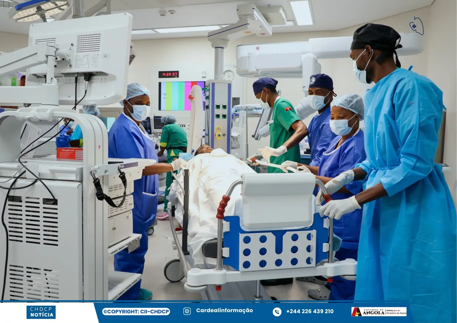 Angola inicia amanhã primeira experiência de cirurgia robótica renal