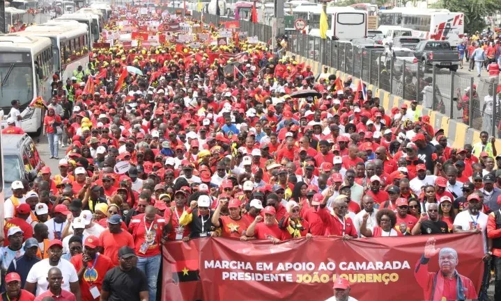 MPLA realiza acto de massas em Viana para saudar o IX Congresso Ordinário e reforça mobilização para 2027