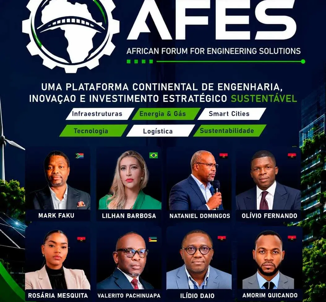 Angola acolhe a 22 de Outubro o Fórum Africano de Engenharia (AFES) em Luanda, no Memorial António Agostinho Neto, com debates sobre infra-estruturas, inovação e investimento