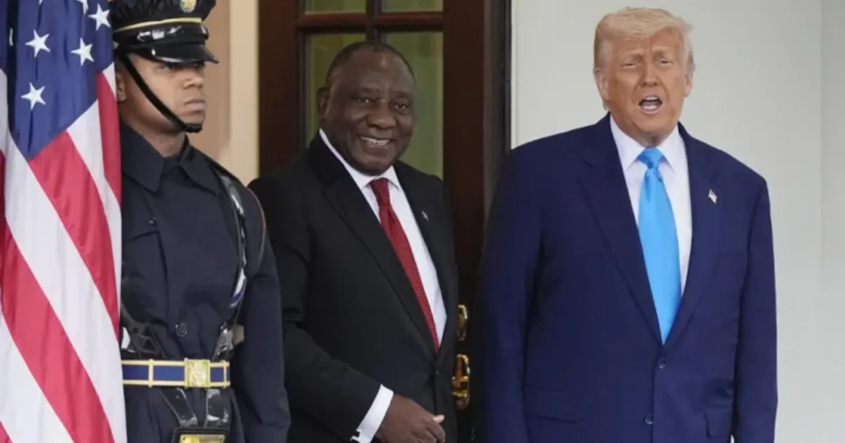 PR da África do Sul considera frutífero encontro com homólogo dos EUA