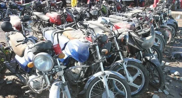 Apreendidas mais de 100 motorizadas descaracterizadas no Cubango