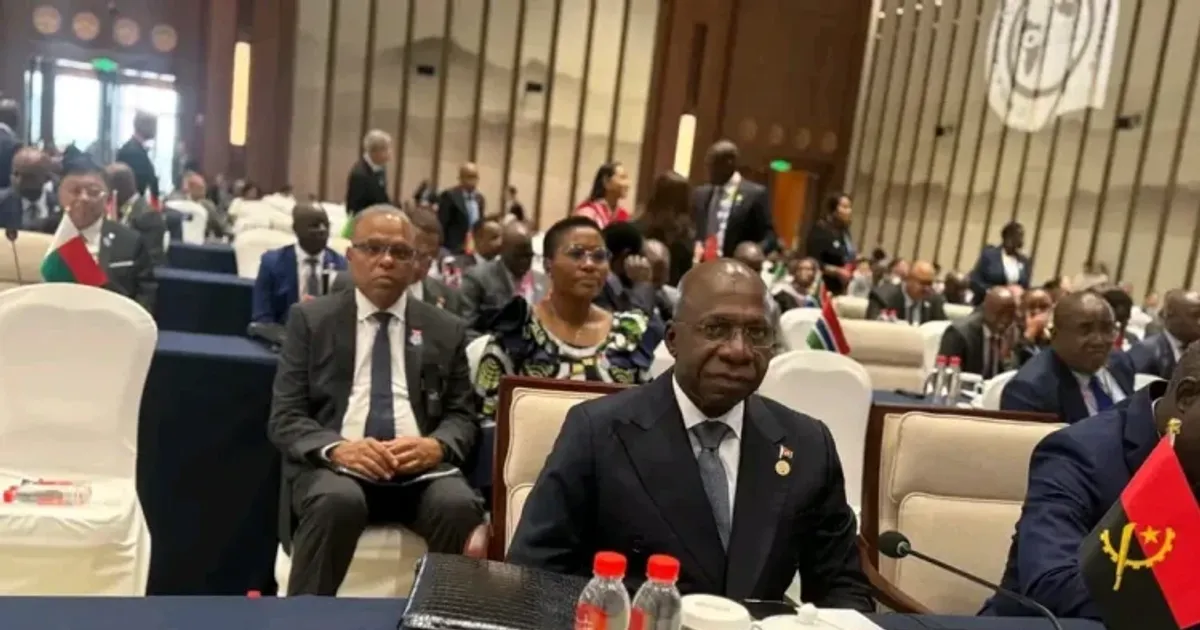 Delegação angolana participa da Conferência China-África