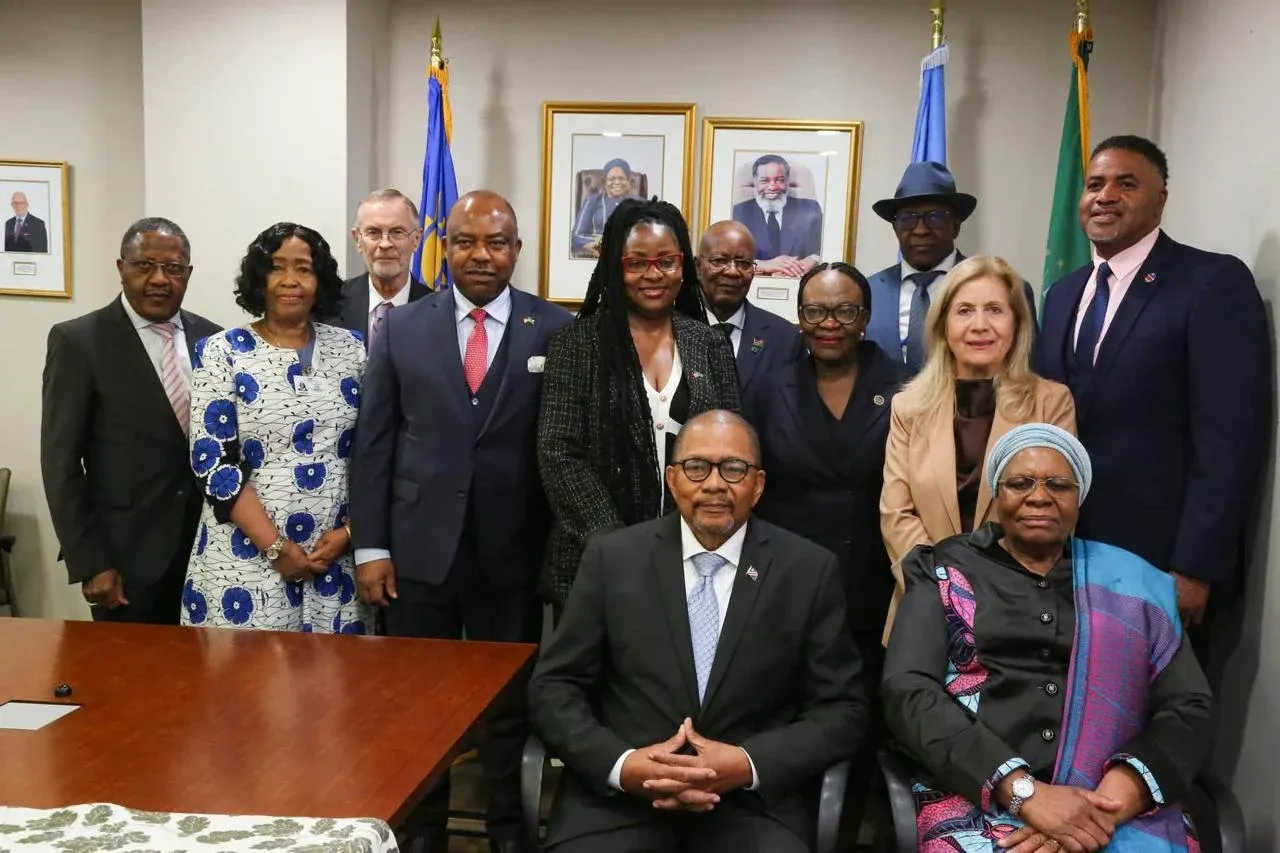 Elias Chimuco Recebido pela Presidente da Namibia em Nova Yorque a Margem da Cimeira da ONU